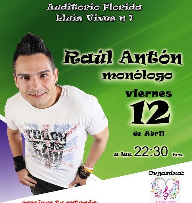 Raul Antón en el Auditorio Florida