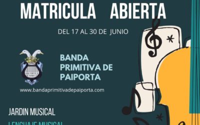 MATRICULA ABIERTA CURSO 2019/2020