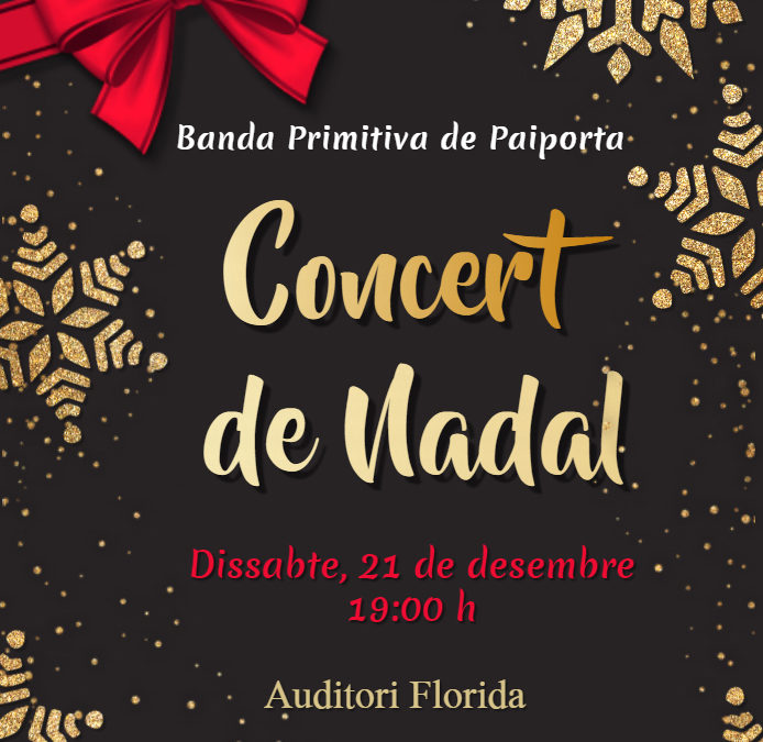 Próximo Sábado 21 – Concierto de Navidad 2019!