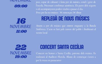 Programa actos Noviembre